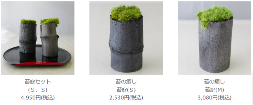 苔庭｜飾り竹炭｜竹炭インテリアの株式会社TAKESUMI公式通販サイト